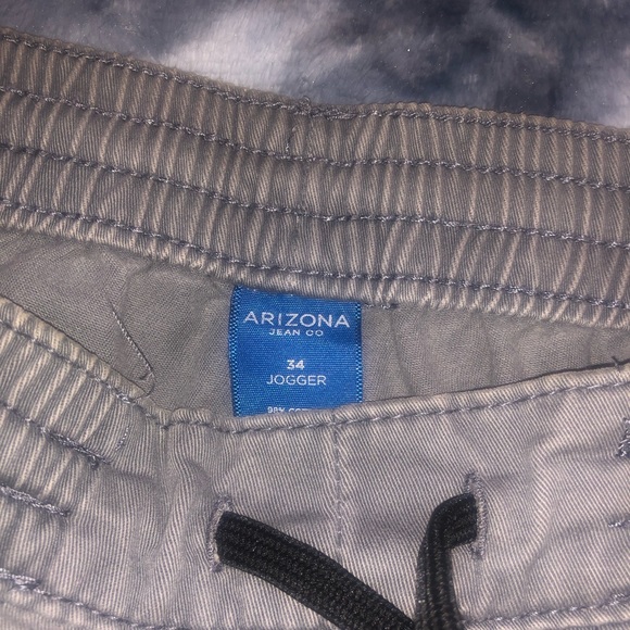 (3-pair bundle) Arizona Jean Co. Drawstring w/zipper Joggers - Picture 3 of 8